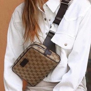 Authentic Gucci Canvas Belt Bag